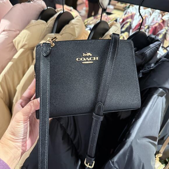 Coach Handbags - Coach Gia Crossbody Bag Black CCK64 NWT